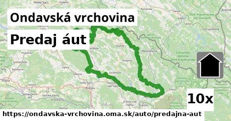 Predaj áut, Ondavská vrchovina