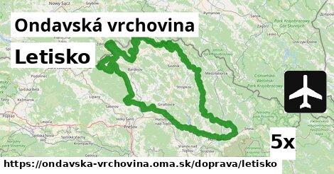 Letisko, Ondavská vrchovina