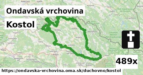 Kostol, Ondavská vrchovina