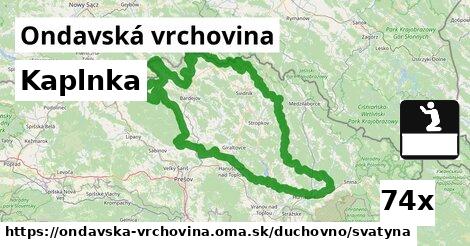 Kaplnka, Ondavská vrchovina