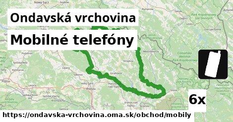 Mobilné telefóny, Ondavská vrchovina