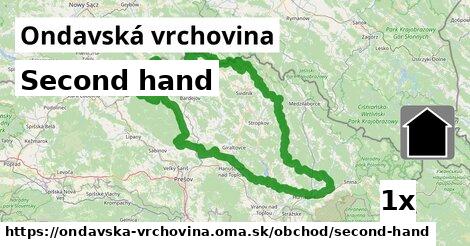 Second hand, Ondavská vrchovina