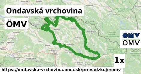 ÖMV, Ondavská vrchovina