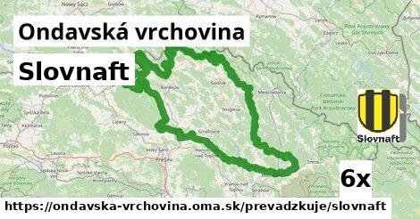 Slovnaft, Ondavská vrchovina