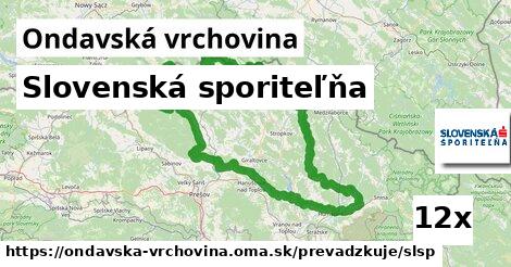 Slovenská sporiteľňa, Ondavská vrchovina