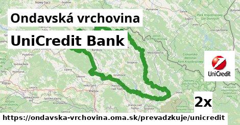 UniCredit Bank, Ondavská vrchovina