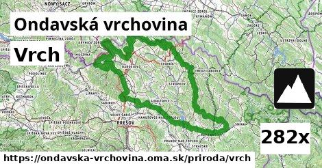 Vrch, Ondavská vrchovina