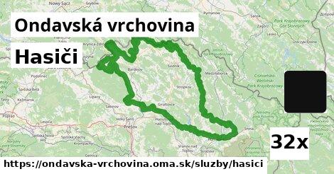 Hasiči, Ondavská vrchovina