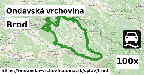 Brod, Ondavská vrchovina