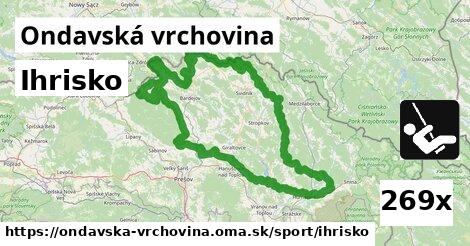 Ihrisko, Ondavská vrchovina