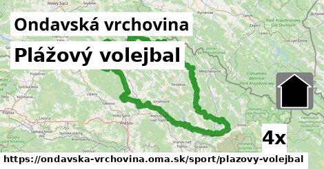 Plážový volejbal, Ondavská vrchovina