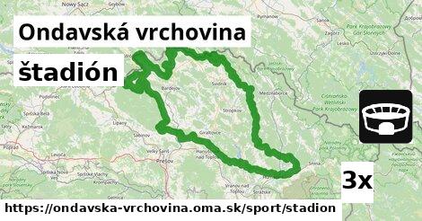 štadión, Ondavská vrchovina