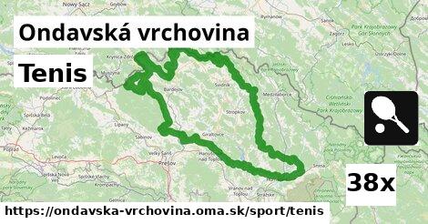 Tenis, Ondavská vrchovina