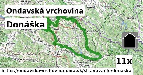 Donáška, Ondavská vrchovina