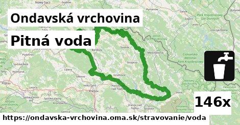 Pitná voda, Ondavská vrchovina