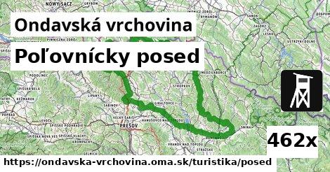 Poľovnícky posed, Ondavská vrchovina