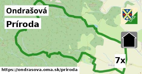 príroda v Ondrašová