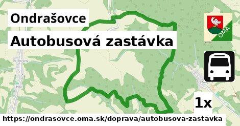 Autobusová zastávka, Ondrašovce