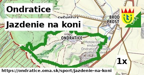 Jazdenie na koni, Ondratice