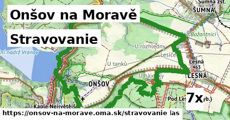 stravovanie v Onšov na Moravě