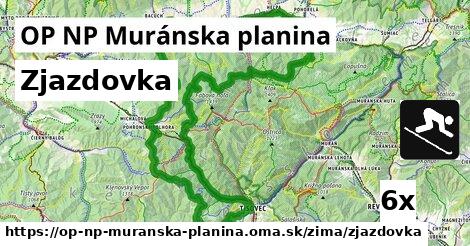 Zjazdovka, OP NP Muránska planina