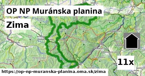 zima v OP NP Muránska planina