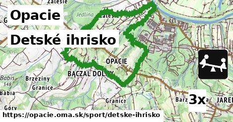 Detské ihrisko, Opacie