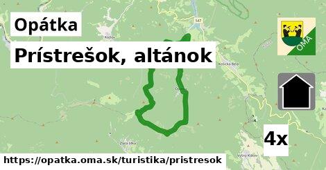 Prístrešok, altánok, Opátka