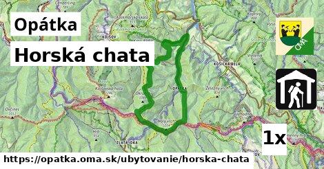 Horská chata, Opátka