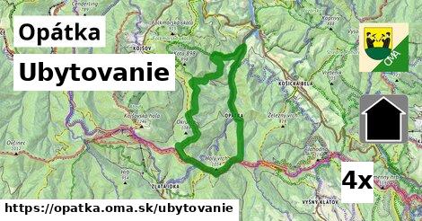 ubytovanie v Opátka
