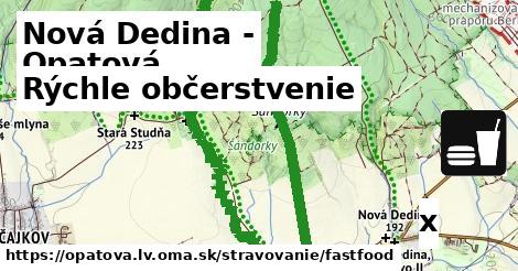 Všetky body v Nová Dedina - Opatová