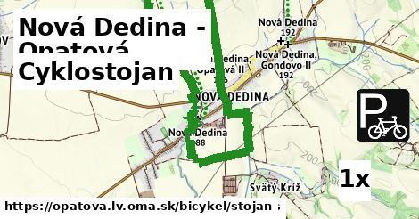 Cyklostojan, Nová Dedina - Opatová