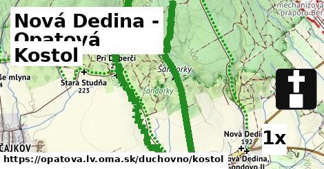 kostol v Nová Dedina - Opatová