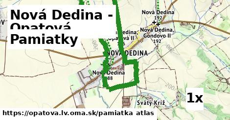 pamiatky v Nová Dedina - Opatová