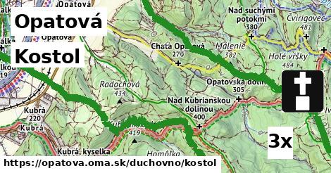 Kostol, Opatová