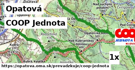 COOP Jednota, Opatová