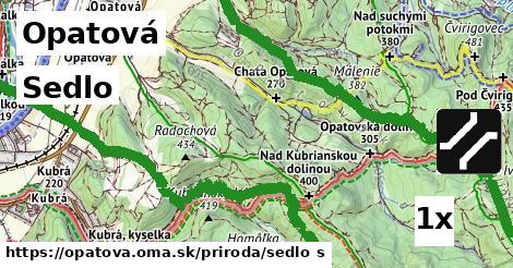 Sedlo, Opatová