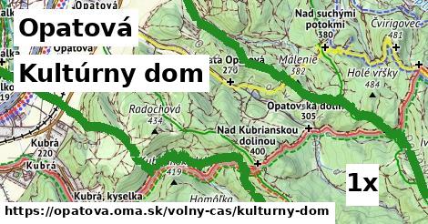 Kultúrny dom, Opatová