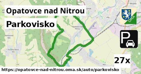 Parkovisko, Opatovce nad Nitrou