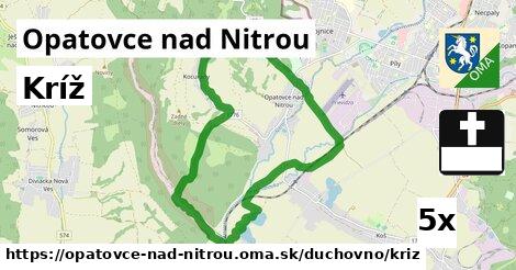 Kríž, Opatovce nad Nitrou