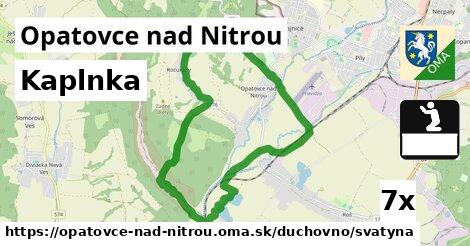 Kaplnka, Opatovce nad Nitrou