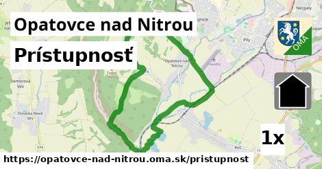 prístupnosť v Opatovce nad Nitrou