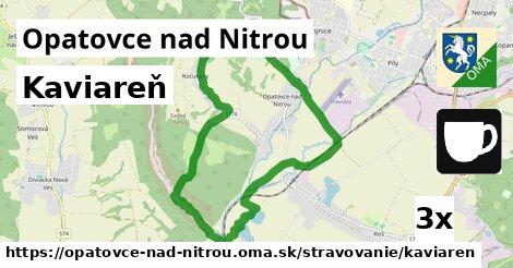 Kaviareň, Opatovce nad Nitrou