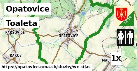 Toaleta, Opatovice