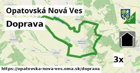 doprava v Opatovská Nová Ves