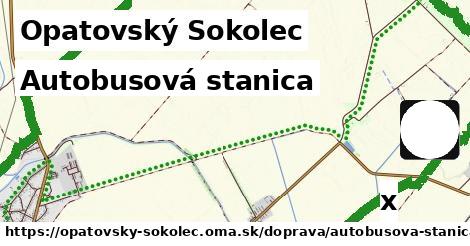 Autobusová stanica, Opatovský Sokolec
