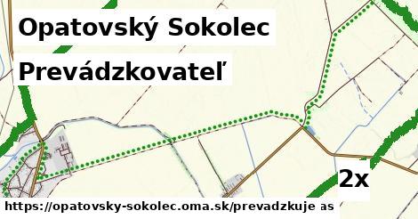 prevádzkovateľ v Opatovský Sokolec