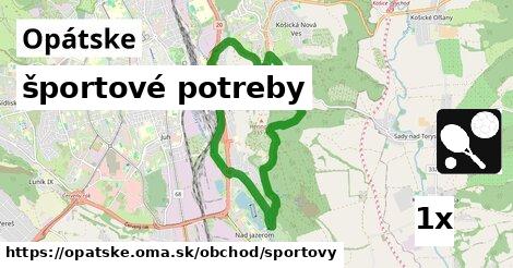 športové potreby, Opátske