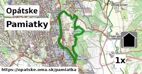 pamiatky v Opátske