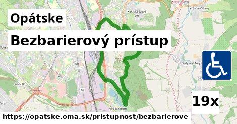 Bezbarierový prístup, Opátske